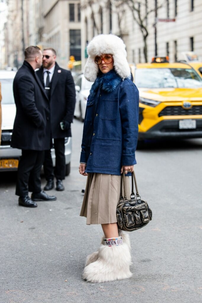 nadýchané dámske moon boots